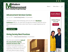 Tablet Screenshot of modernadvancement.com